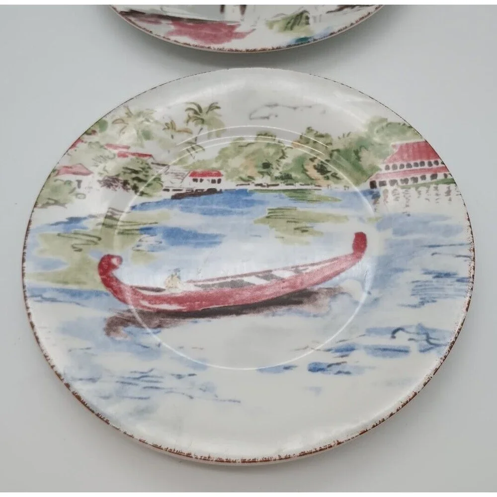 Pier One Imports Destinations Lunch Plates Market Gondola Boat